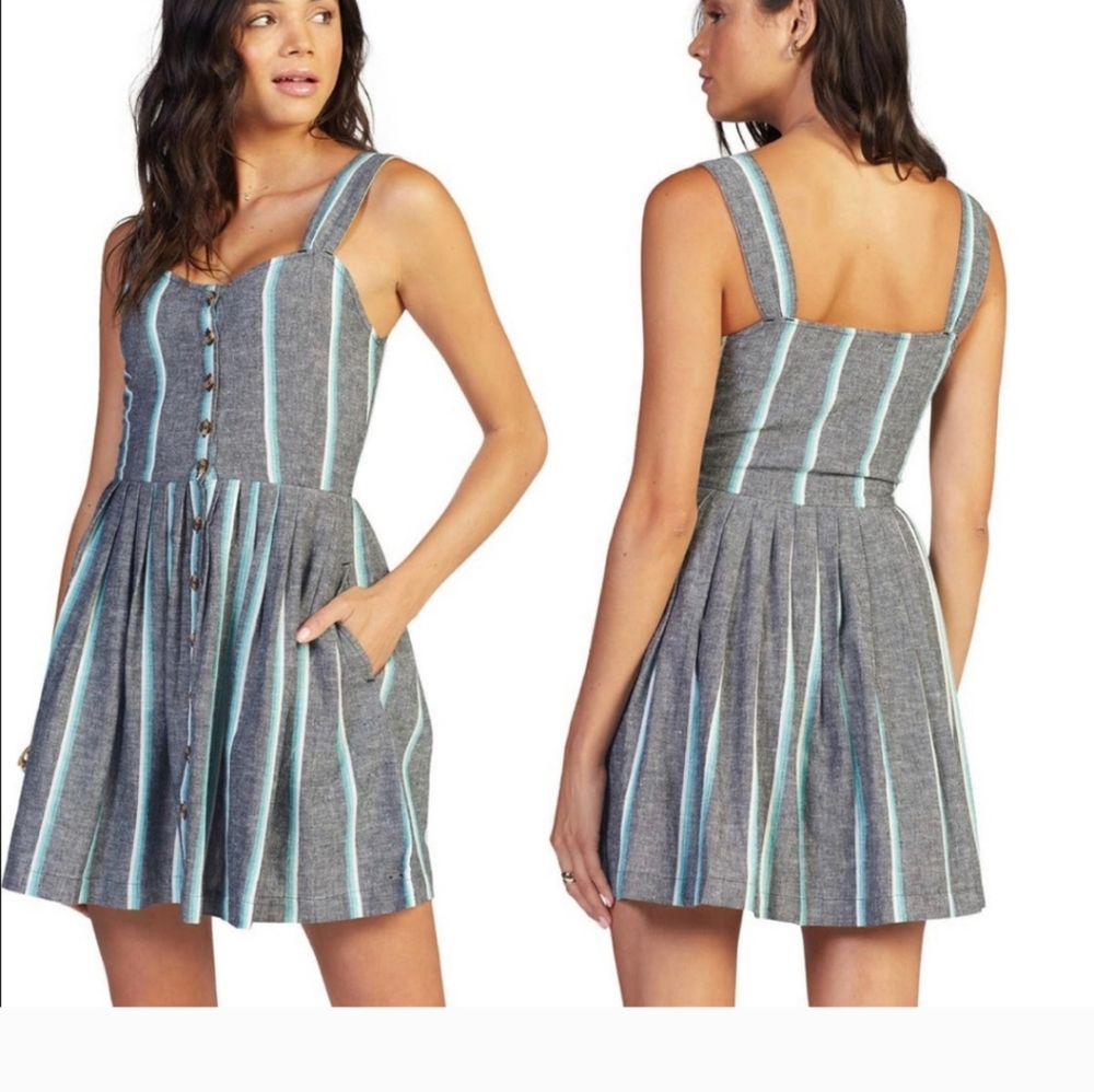 Roxy cotton\linen Dress SZ.S NWT
